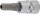 Bit-Einsatz-Satz | Antrieb Innenvierkant 6,3 mm (1/4") | Innensechskant mit Bohrung 2 - 7 mm | 8-tlg.