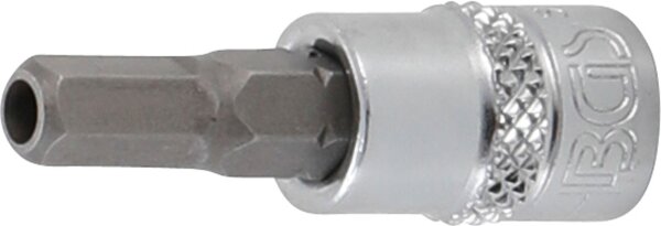 Bit-Einsatz | Antrieb Innenvierkant 6,3 mm (1/4") | Innensechskant mit Bohrung 5 mm