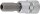 Bit-Einsatz | Antrieb Innenvierkant 6,3 mm (1/4") | Innensechskant mit Bohrung 7 mm