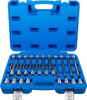 Bit-Einsatz-Satz | Antrieb Innenvierkant 12,5 mm (1/2") | Innenvielzahn (für XZN) | 26-tlg.