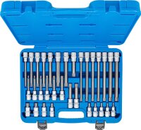 Bit-Einsatz-Satz | Antrieb Innenvierkant 12,5 mm (1/2") | Keil-Profil (für RIBE) | 32-tlg.