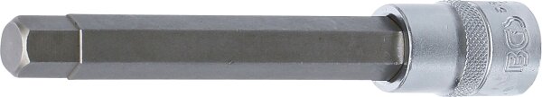 Bit-Einsatz | Länge 140 mm | Antrieb Innenvierkant 12,5 mm (1/2") | Innensechskant 13 mm