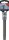 Bit-Einsatz | Länge 140 mm | Antrieb Innenvierkant 12,5 mm (1/2") | Innensechskant 13 mm