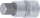 Bit-Einsatz | Antrieb Innenvierkant 12,5 mm (1/2") | Innensechskant 17 mm