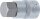 Bit-Einsatz | Antrieb Innenvierkant 12,5 mm (1/2") | Innensechskant 22 mm