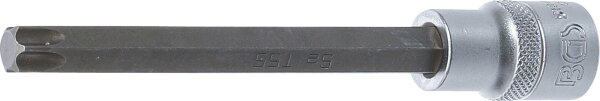 Bit-Einsatz | Länge 140 mm | Antrieb Innenvierkant 12,5 mm (1/2") | T-Profil (für Torx) T55