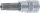 Bit-Einsatz | Antrieb Innenvierkant 6,3 mm (1/4") | TS-Profil (für Torx Plus) mit Bohrung TS40