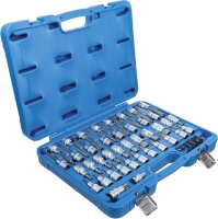 Bit-Einsatz-Satz | Antrieb Innenvierkant 12,5 mm (1/2"), Außensechskant 8 mm (5/16") | 49-tlg.