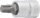 Bit-Einsatz | Antrieb Innenvierkant 20 mm (3/4") | T-Profil (für Torx) T80