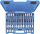 Bit-Einsatz-Satz | Antrieb Innenvierkant 12,5 mm (1/2") | TP-Profil (für Torx Plus) TP20 - TP70 | 32-tlg.