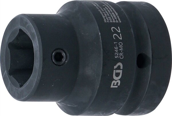 Bit-Adapter | für Art. 5246 | Innenvierkant 25 mm (1") - Innensechskant 22 mm