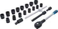 Kraft-Steckschlüssel-Satz | 20 mm (3/4") | 21-tlg.