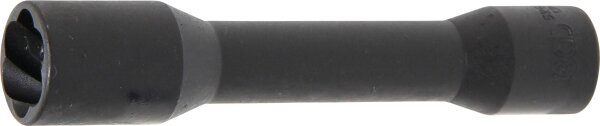 Spiral-Profil-Steckschlüssel-Einsatz / Schraubenausdreher, tief | Antrieb Innenvierkant 12,5 mm (1/2") | SW 21 mm