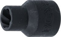 Spiral-Profil-Steckschlüssel-Einsatz / Schraubenausdreher | Antrieb Innenvierkant 12,5 mm (1/2") | SW 11 mm