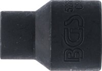 Spiral-Profil-Steckschlüssel-Einsatz / Schraubenausdreher | Antrieb Innenvierkant 12,5 mm (1/2") | SW 11 mm