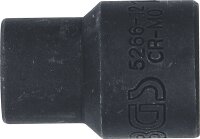 Spiral-Profil-Steckschlüssel-Einsatz / Schraubenausdreher | Antrieb Innenvierkant 12,5 mm (1/2") | SW 12 mm