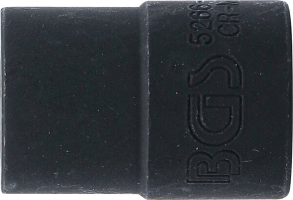 Spiral-Profil-Steckschlüssel-Einsatz / Schraubenausdreher | Antrieb Innenvierkant 12,5 mm (1/2") | SW 15 mm