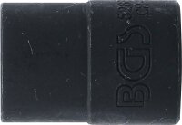 Spiral-Profil-Steckschlüssel-Einsatz / Schraubenausdreher | Antrieb Innenvierkant 12,5 mm (1/2") | SW 16 mm