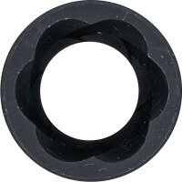 Spiral-Profil-Steckschlüssel-Einsatz / Schraubenausdreher | Antrieb Innenvierkant 12,5 mm (1/2") | SW 17 mm