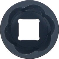 Spiral-Profil-Steckschlüssel-Einsatz / Schraubenausdreher | Antrieb Innenvierkant 12,5 mm (1/2") | SW 27 mm