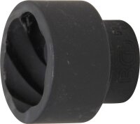 Spiral-Profil-Steckschlüssel-Einsatz / Schraubenausdreher | Antrieb Innenvierkant 20 mm (3/4") | SW 41 mm