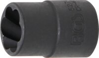 Spiral-Profil-Steckschlüssel-Einsatz / Schraubenausdreher | Antrieb Innenvierkant 10 mm (3/8") | SW 14 mm