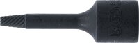 Spiral-Profil-Steckschlüssel-Einsatz / Schraubenausdreher | Antrieb Innenvierkant 10 mm (3/8") | 4 mm