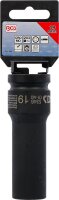 Kraft-Steckschlüssel-Einsatz Zwölfkant, tief | Antrieb Innenvierkant 20 mm (3/4") | SW 19 mm