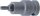 Kraft-Bit-Einsatz | Länge 55 mm | Antrieb Innenvierkant 12,5 mm (1/2") | T-Profil (für Torx) T27