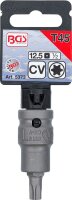 Kraft-Bit-Einsatz | Länge 55 mm | Antrieb Innenvierkant 12,5 mm (1/2") | T-Profil (für Torx) T45