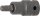 Kraft-Bit-Einsatz | Länge 55 mm | Antrieb Innenvierkant 12,5 mm (1/2") | T-Profil (für Torx) T47