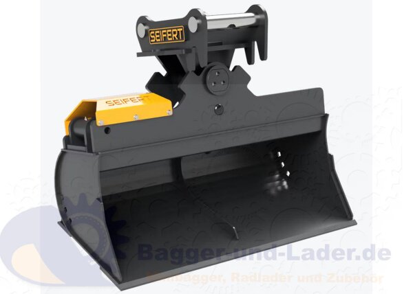 Grabenräumlöffel hydraulisch 80cm 800mm MS01 SymlockGrabenräumlöffel hydraulisch Schaufelinhalt 63 l. Optimal geeignet für Minibagger 1 -2 to. ( SDH.C1.80-SB01S )