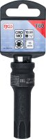 Kraft-Bit-Einsatz | Länge 75 mm | Antrieb Innenvierkant 12,5 mm (1/2") | T-Profil (für Torx) T80