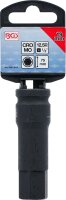 Kraft-Bit-Einsatz | Länge 75 mm | Antrieb Innenvierkant 12,5 mm (1/2") | Innensechskant 19 mm