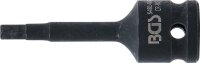 Kraft-Bit-Einsatz | Länge 75 mm | Antrieb Innenvierkant 12,5 mm (1/2") | Innensechskant 6 mm