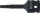 Kraft-Bit-Einsatz | Länge 75 mm | Antrieb Innenvierkant 12,5 mm (1/2") | Innensechskant 6 mm