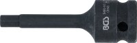 Kraft-Bit-Einsatz | Länge 75 mm | Antrieb Innenvierkant 12,5 mm (1/2") | Innensechskant 7 mm