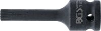 Kraft-Bit-Einsatz | Länge 75 mm | Antrieb Innenvierkant 12,5 mm (1/2") | Innenvielzahn (für XZN) M10