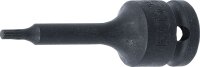 Kraft-Bit-Einsatz | Länge 75 mm | Antrieb Innenvierkant 12,5 mm (1/2") | Innenvielzahn (für XZN) M4
