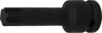 Kraft-Bit-Einsatz | Länge 75 mm | Antrieb Innenvierkant 12,5 mm (1/2") | Keil-Profil (für RIBE) M14