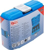 Kraft-Bit-Einsatz-Satz | Antrieb Innenvierkant 12,5 mm (1/2") | Innensechskant 5 - 19 mm | 9-tlg.