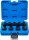 Kraft-Bit-Einsatz-Satz | Antrieb Innenvierkant 12,5 mm (1/2") | Innensechskant 5 - 19 mm | 9-tlg.