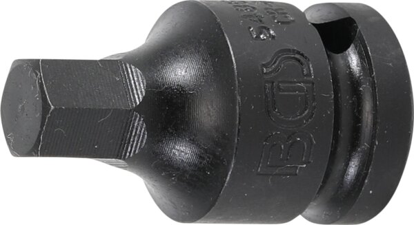 Kraft-Bit-Einsatz | Länge 42 mm | Antrieb Innenvierkant 12,5 mm (1/2") | Innensechskant 11 mm