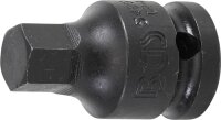 Kraft-Bit-Einsatz | Länge 42 mm | Antrieb Innenvierkant 12,5 mm (1/2") | Innensechskant 13 mm