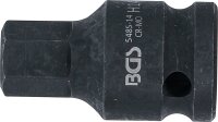 Kraft-Bit-Einsatz | Länge 42 mm | Antrieb Innenvierkant 12,5 mm (1/2") | Innensechskant 14 mm