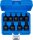 Kraft-Bit-Einsatz-Satz | Antrieb Innenvierkant 12,5 mm (1/2") | T-Profil (für Torx) T20 - T70 | 9-tlg.