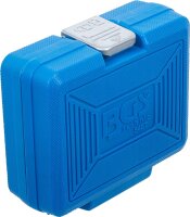 Kraft-Bit-Einsatz-Satz | Antrieb Innenvierkant 12,5 mm (1/2") | Innenvielzahn (für XZN) M4 - M16 | 9-tlg.