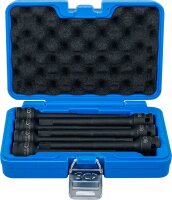 Kraft-Bit-Einsatz-Satz | Länge 150 mm | Antrieb Innenvierkant 12,5 mm (1/2") | Innensechskant 5 - 14 mm | 7-tlg.