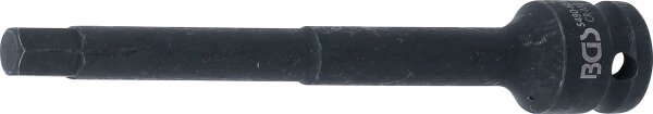 Kraft-Bit-Einsatz | Länge 150 mm | Antrieb Innenvierkant 12,5 mm (1/2") | Innensechskant 10 mm