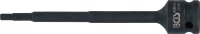 Kraft-Bit-Einsatz | Länge 150 mm | Antrieb Innenvierkant 12,5 mm (1/2") | Innensechskant 5 mm